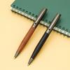 Rosewood Rotating Semi-metallic Business Ballpoint Pen