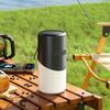 Wireless Bluetooth Outdoor Speaker Camping with 7 Color LED Lights TF Card Slot TWS Pairing Bluetooth 5.3 Water Resistant Mic