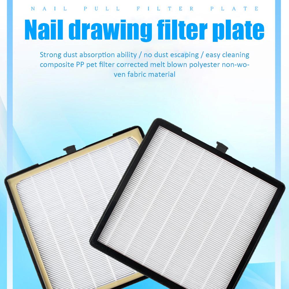 Nail Dust Suction Collector Fan Plate Professional Vacuum Cleaner Screen Manicure Device Filter Women Nail Supplies