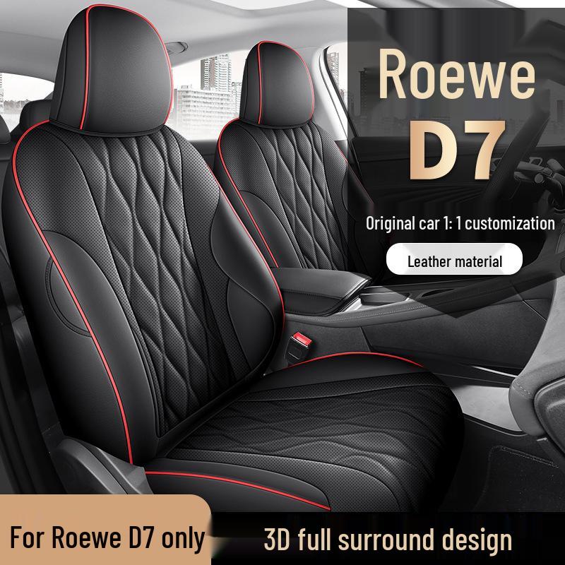 Roewe D7 Full Leather Car Seat Cushion - Universal Fit, Drop Shipping Available, All-Season Comfort for Five-Seaters