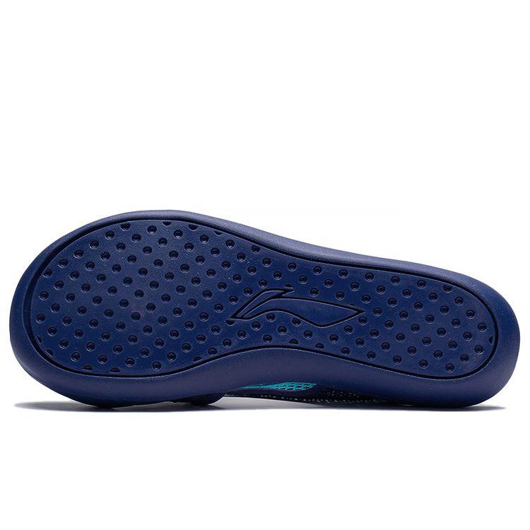 Li-Ning Cloud Non-Slip Shock Absorbing Childrens Sandals Kids Sandals Dark-Blue YKUS016-63