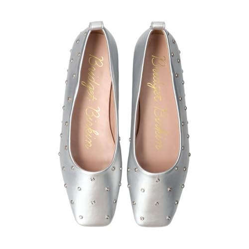 Bridget Birkin Women's Dot Jewel Flats 541525, Size 22.5cm