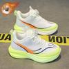 Boys' Winter 2025 Fleece-Lined Leather Running Shoes for Medium & Large Children, Warm Sports Cotton Shoes