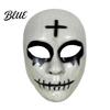 Nicht stickige Maske für langes Tragen Gruselige Halloween-Maske für Erwachsene Horror Realistisches Cosplay Party Gealtertes texturiertes Zubehör Gruselige Vollgesichts-Maskerade