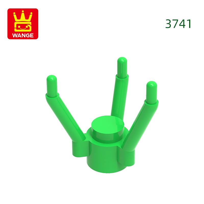 Non-Toxic 384Pcs/Lot 3741 Grass Building Blocks Moc Plants Accessories Compatible Bricks Children Toys Gift Box
