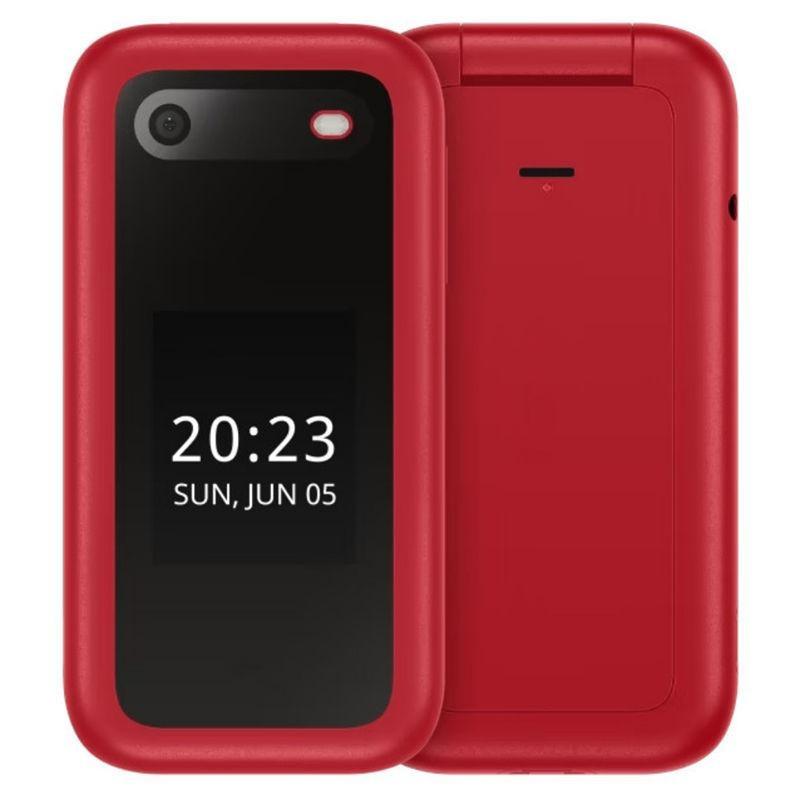 Nokio 2660 Flip 2G Unlocked Dual Sim 2G version BIG BUTTONS 4 Colors Flip Phone