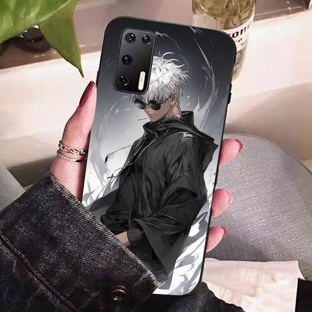Cartoon Gojo Satoru Charaktere Handyhülle Für Huawei P 8 9 10 20 30 40 50 Pro Lite Psmart Honor 10 Lite 70 Mate 20lite