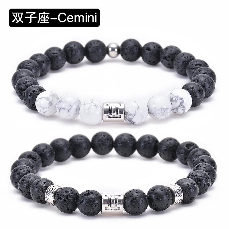JYL TS Bracelet 12 Zodiac Couple  Beaded Aligns Destiny & Strengthens Bond