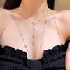 Chest Chain - Purely Alluring and Sexy Collar Chain - Body Chain Jewelry - Luxurious Necklace - Women's Accessory