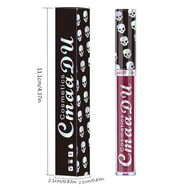 Laser Skull Lip Color Lipstick Set for Long Lasting Moisturizing Lip Color Lip Care