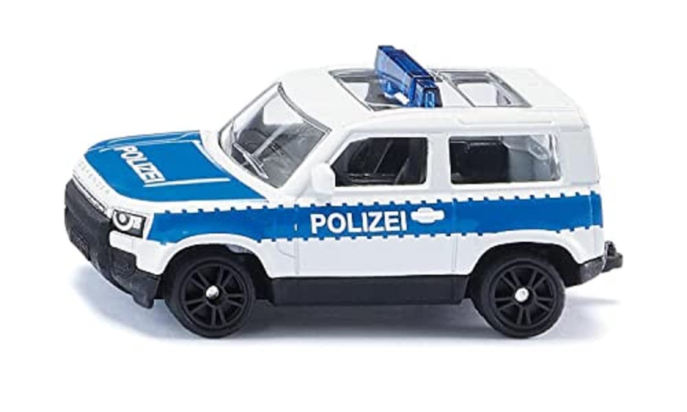 SIKU Land Rover Defender German Police Car for ages 3 and SK1569 up,