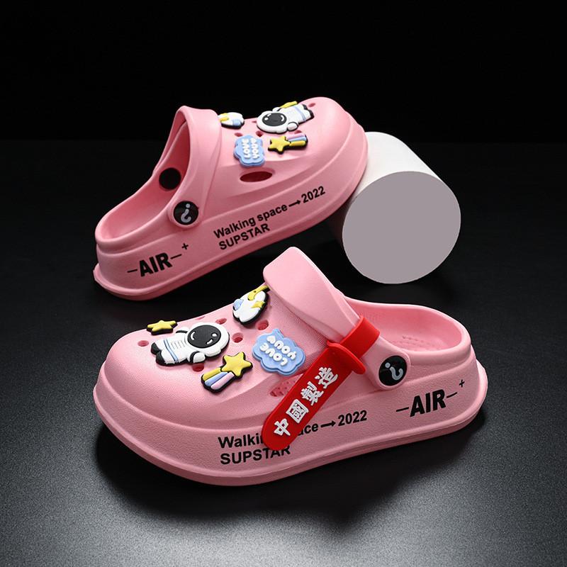 Cartoon Comfortable Style Childrens Beach Sandals With Nonslip Soft Eva Soles For Fun Summer