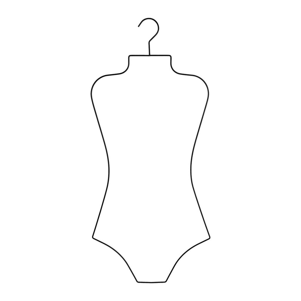 Swimsuit Hanger Metal Bathing Suit Hanger for Show Window Boutiques Wardrobe