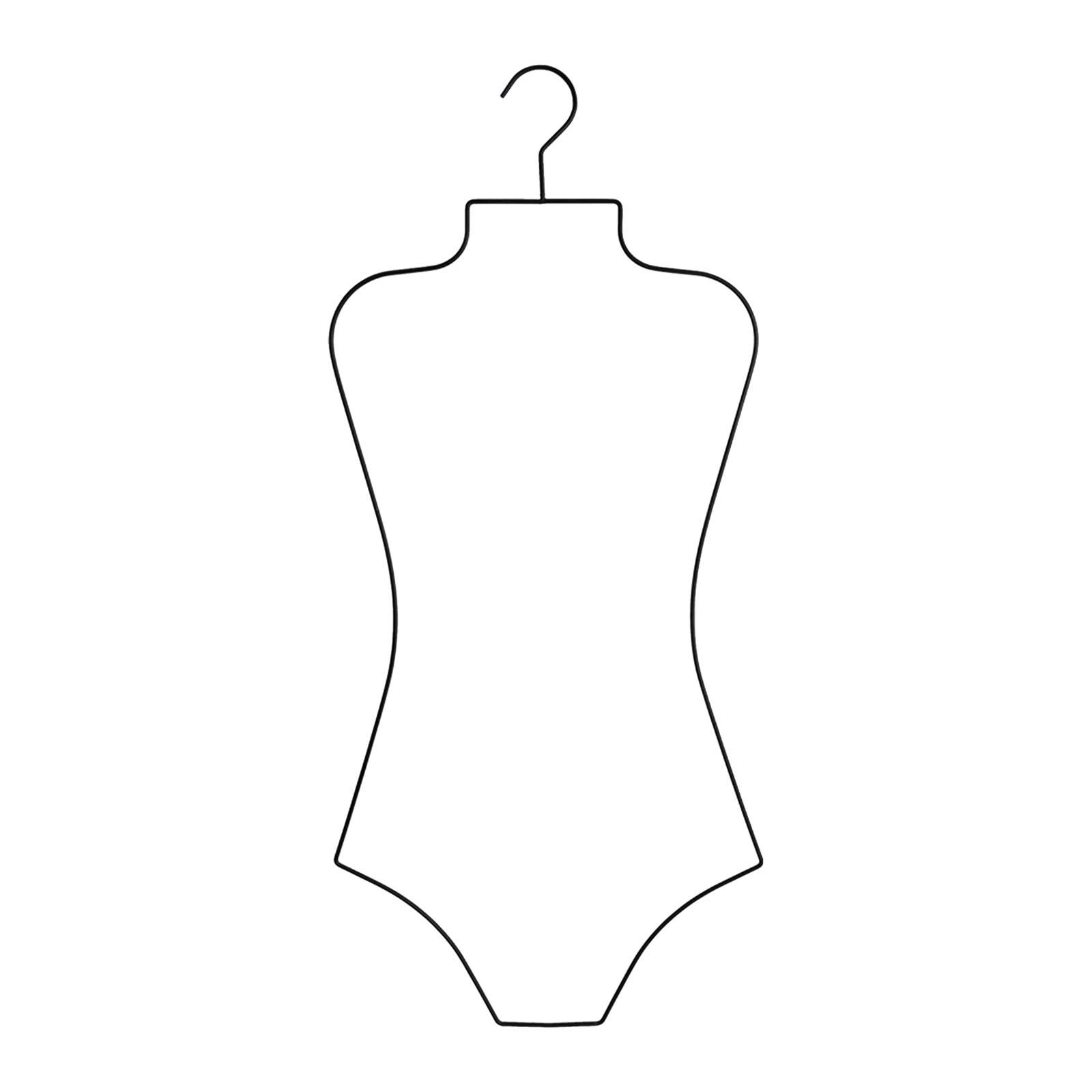 

Swimsuit Hanger Metal Bathing Suit Hanger for Show Window Boutiques Wardrobe