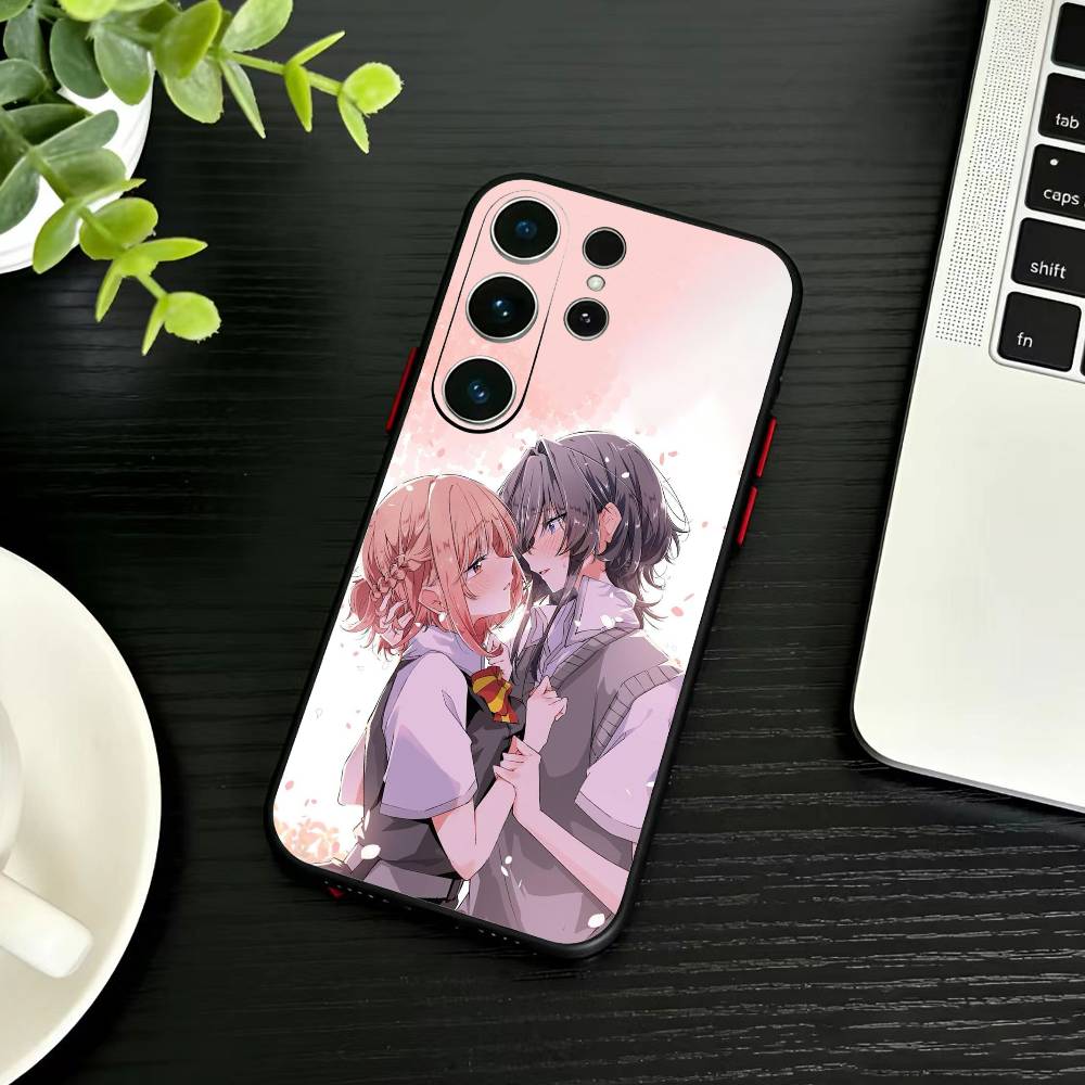 Kino Himari and Asanagi Yori Phone Case For Samsung S26,S25,S24,S23,S22,S21,S20,S30,Ultra,Plus,Fe,Note,5G Black Cover