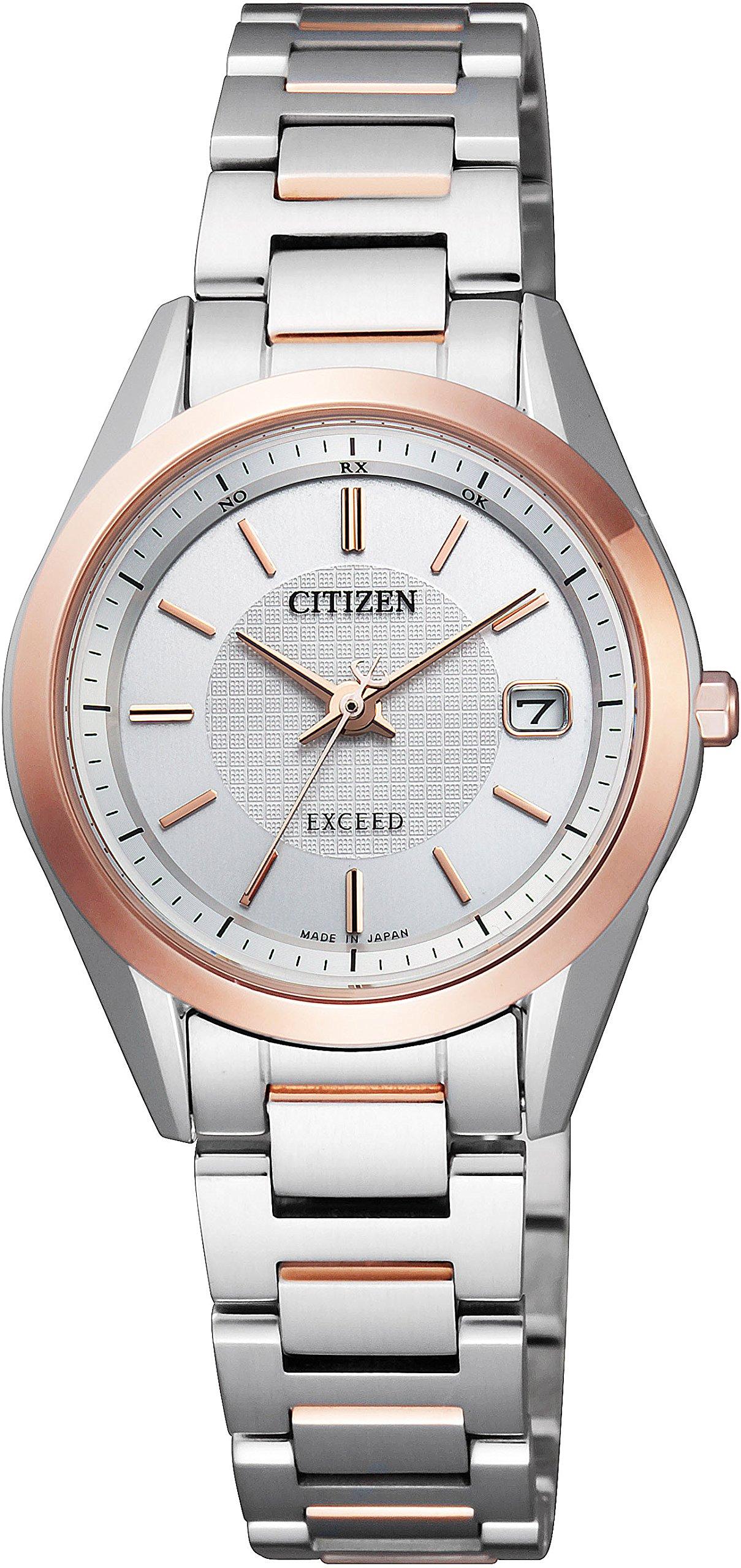 

Exceed Eco Drive Radio Watch Thin Silver [Citizen] ES1044-78A