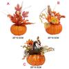 Sunflower Halloween Pumpkins Simulation Flowers Simulation Flower Pumpkins  Party Decor