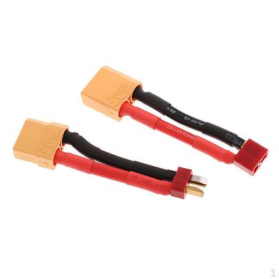 Pair Of XT90 To Male/Female Battery Charging Cable For RC Model Parts