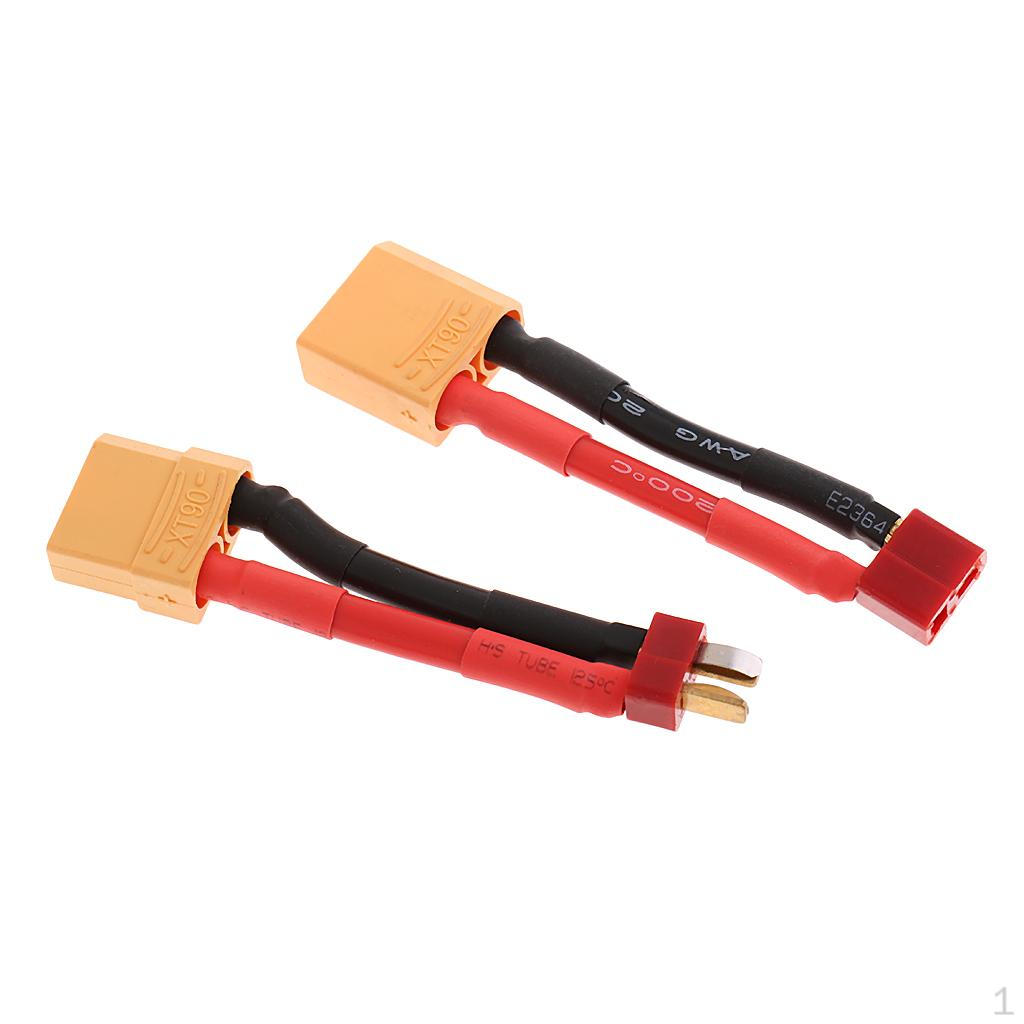 

Пара кабелю для заряджання батареї XT90 і гнізда для деталей моделі RC