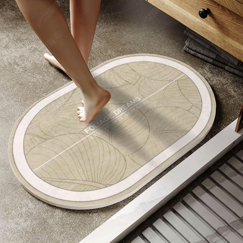 

Нескользящий впитывающий коврик для пола для прихожей, спальни, ванной комнаты и кухни 40x60 cm