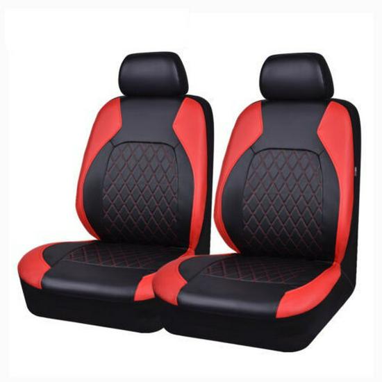 Diamond Quilted Car Seat Cover - PU Leather & PVC for Export To Europe & America
