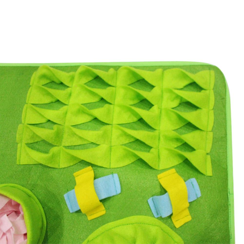 Dog Search Mat Dog Snuff Mat Washable Play Puzzle Mat Feeding Mat Interactive Toy for Pet Supplies