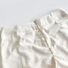 High-End Fashionable Cotton Linen Embroidery Wide-Leg Pants Suit for Women