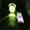 Pair RGB LED Devil Eyes Demon Eye Car Headlight Projector Bluetooth Control