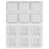 6 Cavities 3D Cloud Cake Mold Silicone Mousse Molds Bubble Molds for Baking