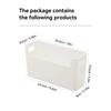 Plastic Bag Storage Box Multifunctional Trash Bag Container Garbage Bag Holder Kitchen Cabinet Storage Organizer