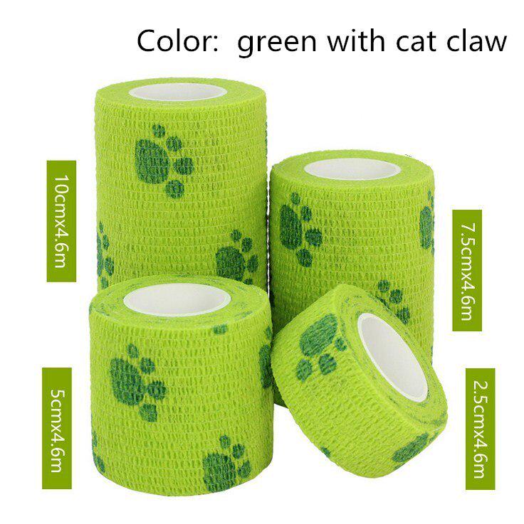 4.6M Sport Tape Waterproof Self Adhesive Elastic Bandage Muscle Tape Finger Joints Wrap Bandage Nonwoven Cohesive Bandage