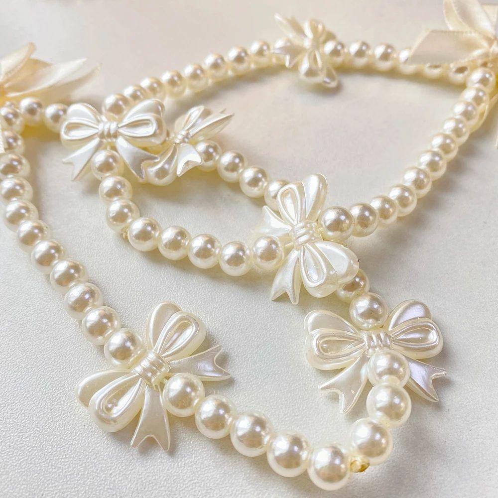 Perlen-Schleife Hängeseil Handy-Kette Handgelenk Hand Lanyard Handy-Riemen Handy-Anhänger Hand-Riemen