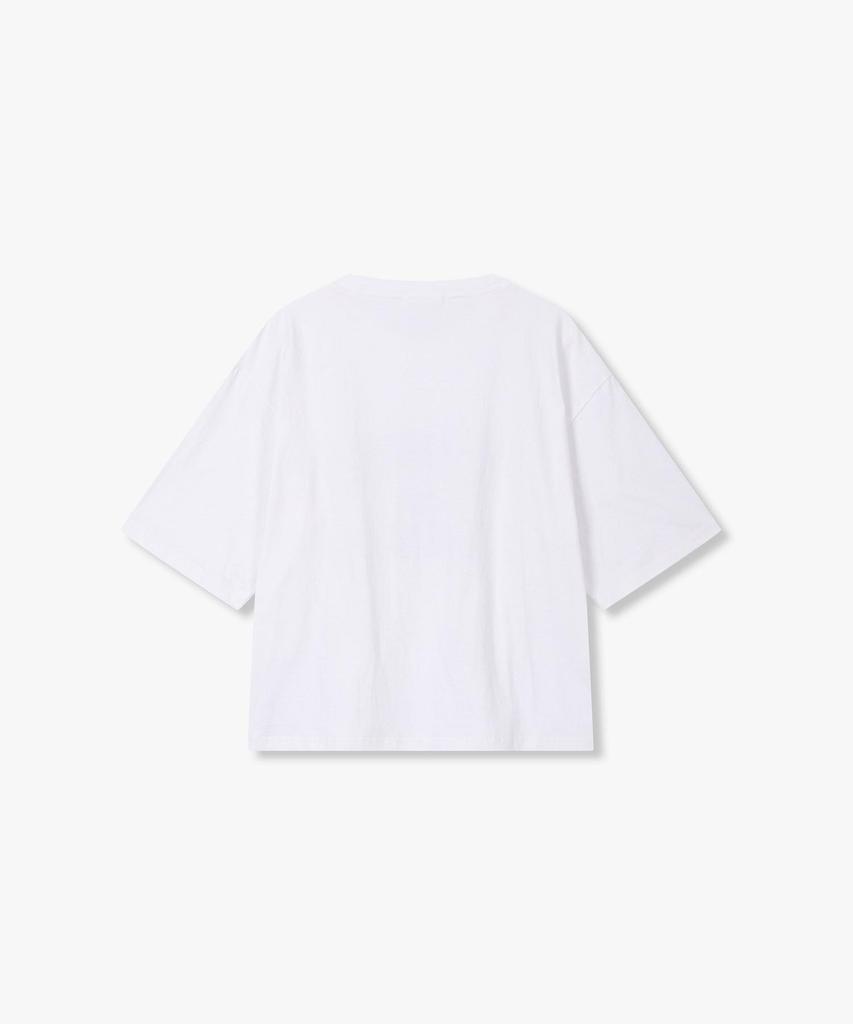 STUDIO TOMBOY Vintage Lettering Graphic Short Sleeve T-Shirt_White 9176222990