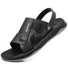 Sandalen Herren 2025 Sommer neue Sandalen Herren Latex Freizeit Strand Schuhe tragen Doppelzweck coole Hausschuhe 2025