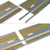 Professional Track Sawing Guide Rail 600mm Cutting Ranges Universals Compatibility for Woodworking Projects Straight Cut
