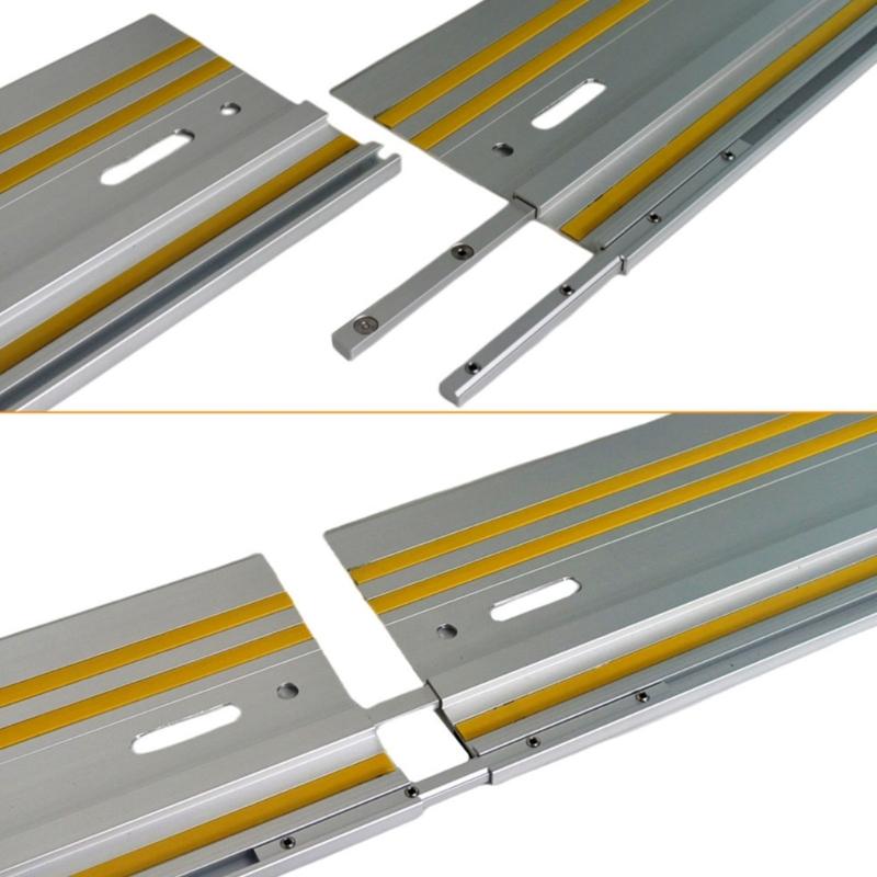 Professional Track Sawing Guide Rail 600mm Cutting Ranges Universals Compatibility for Woodworking Projects Straight Cut