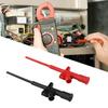 4mm Socket Probes 10A Test Cable Nickel Brass Material Silicone Insulated Probes Heat Resistant Probes Long Service Life