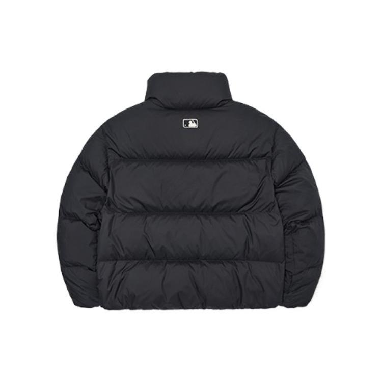 New MLB Down Jacket Cropped Unisex Black 3FDJH0126-50BKS