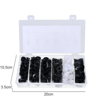 Retainer Rivet Car Bumper Fender Plastic Rivets Auto Fastener Clip Car Fastener Kit Car Retainer Kit Car Rivet Fasteners