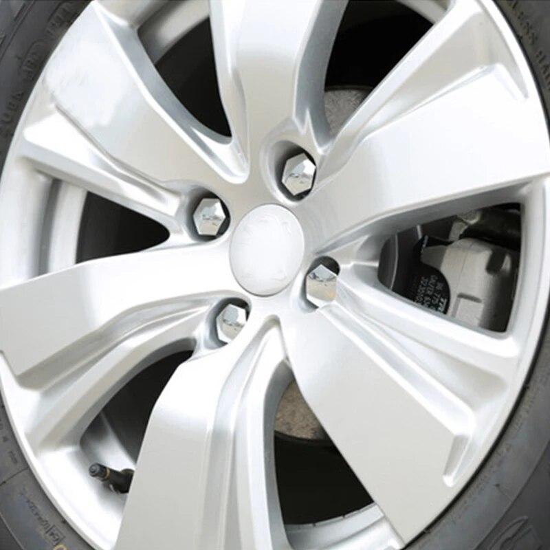 My Good Car Car Wheel Hub Screw Cap Dedicated Wheel Screw Anti Protection Cover for Peugeot 2008 308 408 4008 508 3008 301 5008