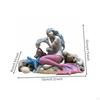 Aquarium Mermaid Decor Realistic Design Resin Ornament Colors for Hobbyists,