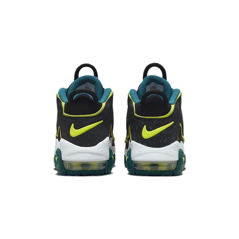 (PS) Nike Air More Uptempo 'Black Volt Geode Teal' Kids' DZ2810-001