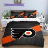 Philadelphia Flyers2 Pattern Bedding Quilt Set  Home Decoration  Gift (1 * duvet cover + 2 * pillowcase  without core)