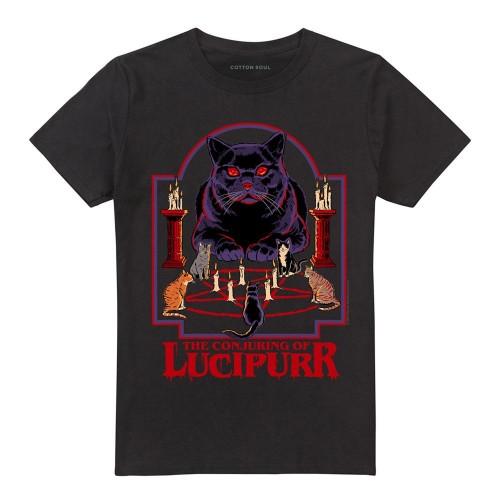 Steven Rhodes Unisex Adult Lucipurr T-Shirt