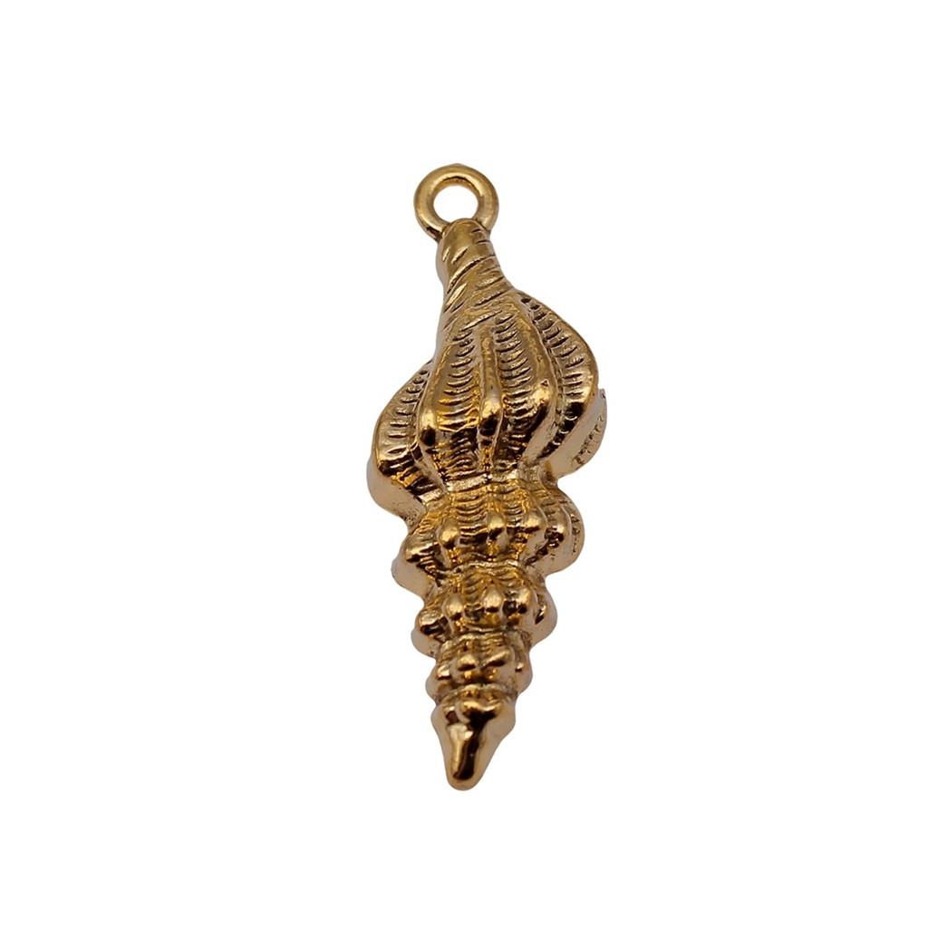 Shell Charms Multi Color Alloy Pendants For Beach Themed DIY Jewelry Accessories