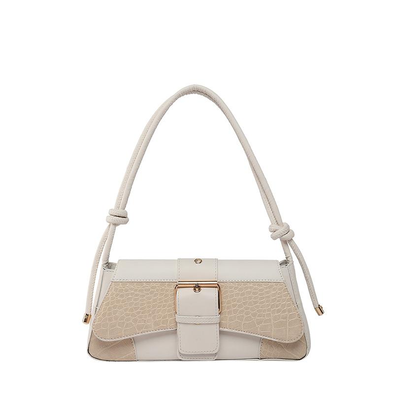 High sense single shoulder armpit bag women 2025 new trendy fashion Internet celebrity niche design popular texture messenger bag