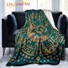 Hunab Ku Mayan Symbol Blanket Flannel Blanket Maya Calendar Glyphs Throws Blanket Bedspread Mayan Ethnic Blanket Sofa Blanket