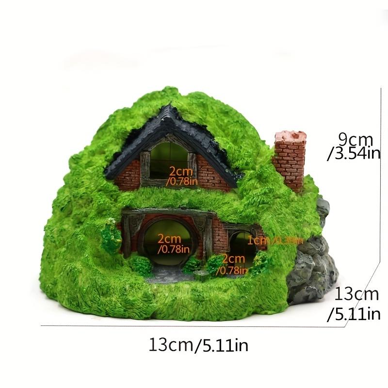 

Изделия ручной работы, 1 шт., украшение для аквариума, смоляная бойцовая рыбка, скрытая пещера, рептилия, скрытые аксессуары для ландшафта Pack of 1