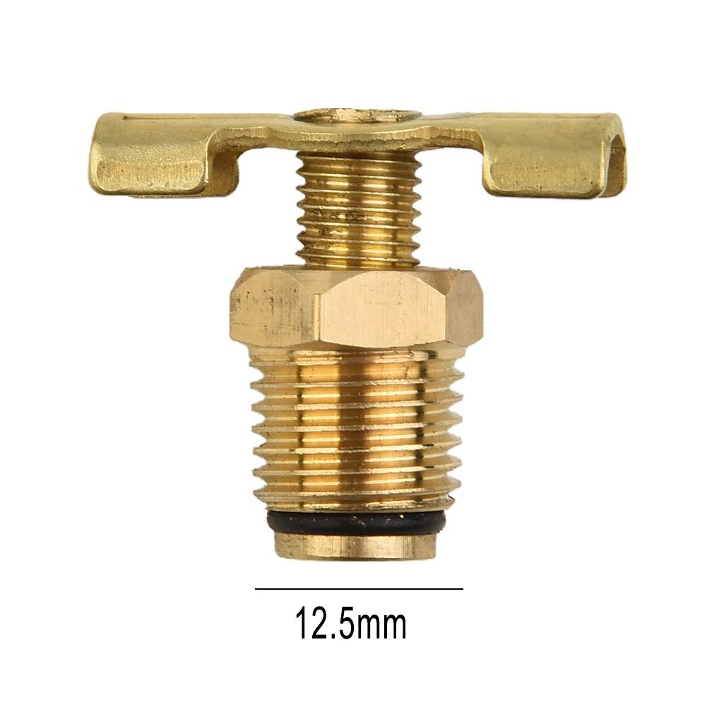 Air Compressor Tank 1/4 Drain-Plug Valve/tap/drain Cock With T-handle-new