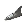 Universal LED Light Car Shark Fin Antenna Roof Tail Modification Alarm with Solar Power Driving Safety Warning Shark Radio